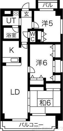 グランエールの物件間取画像